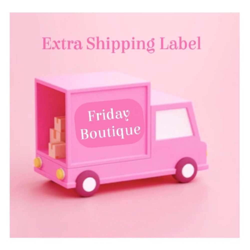 Extra Shipping Label